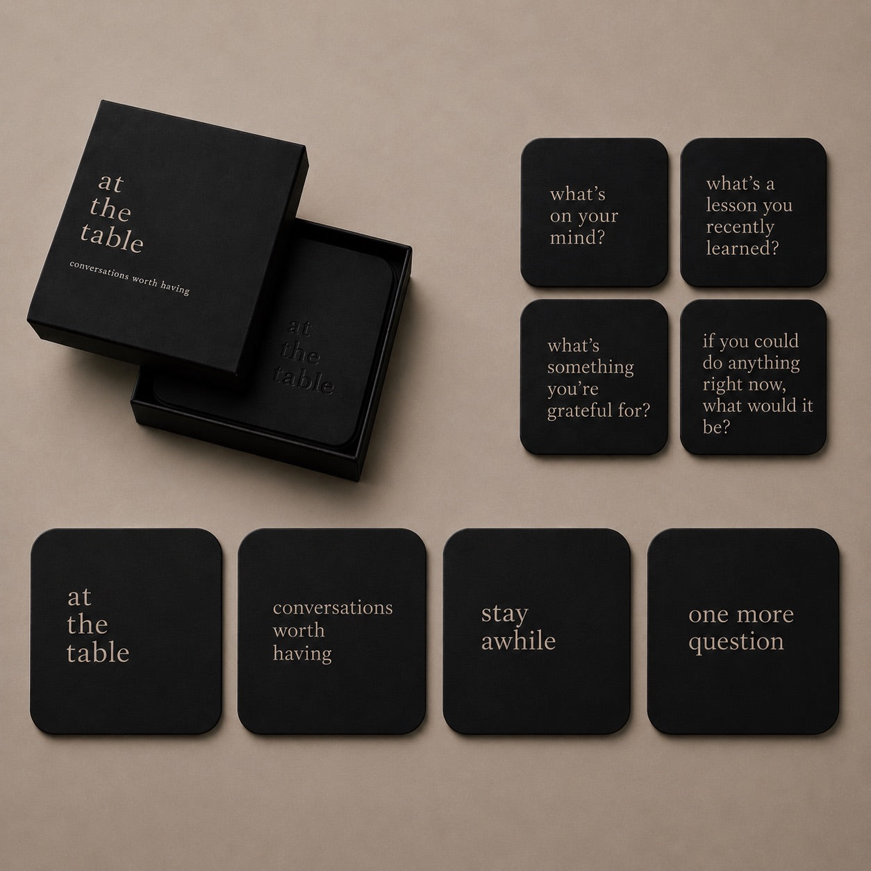 Conversation Coasters